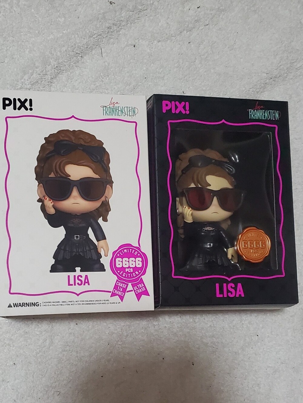 Lisa Collectible Figure in Black Outfit